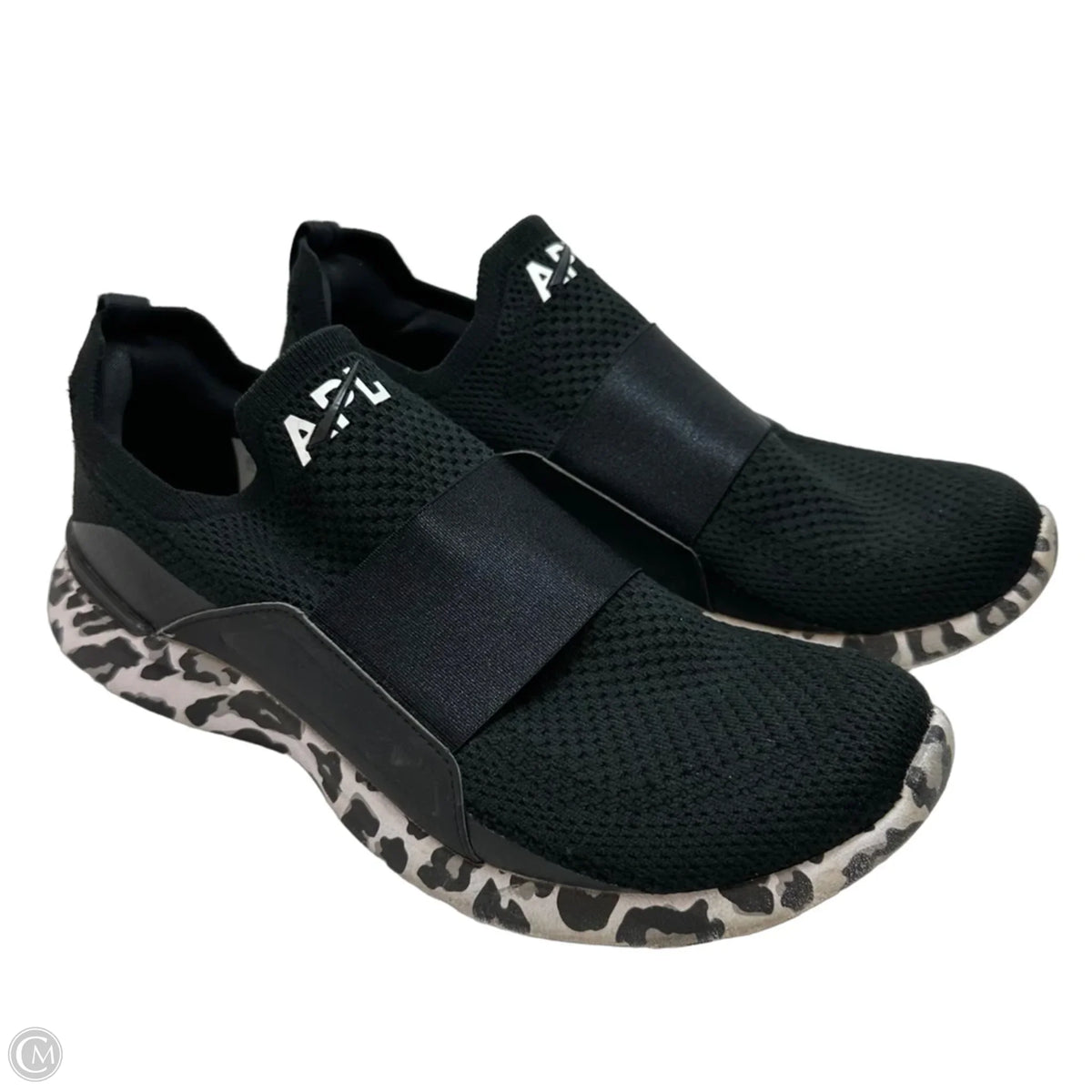 Shoes Designer By Apl In Black, Size: 8.5