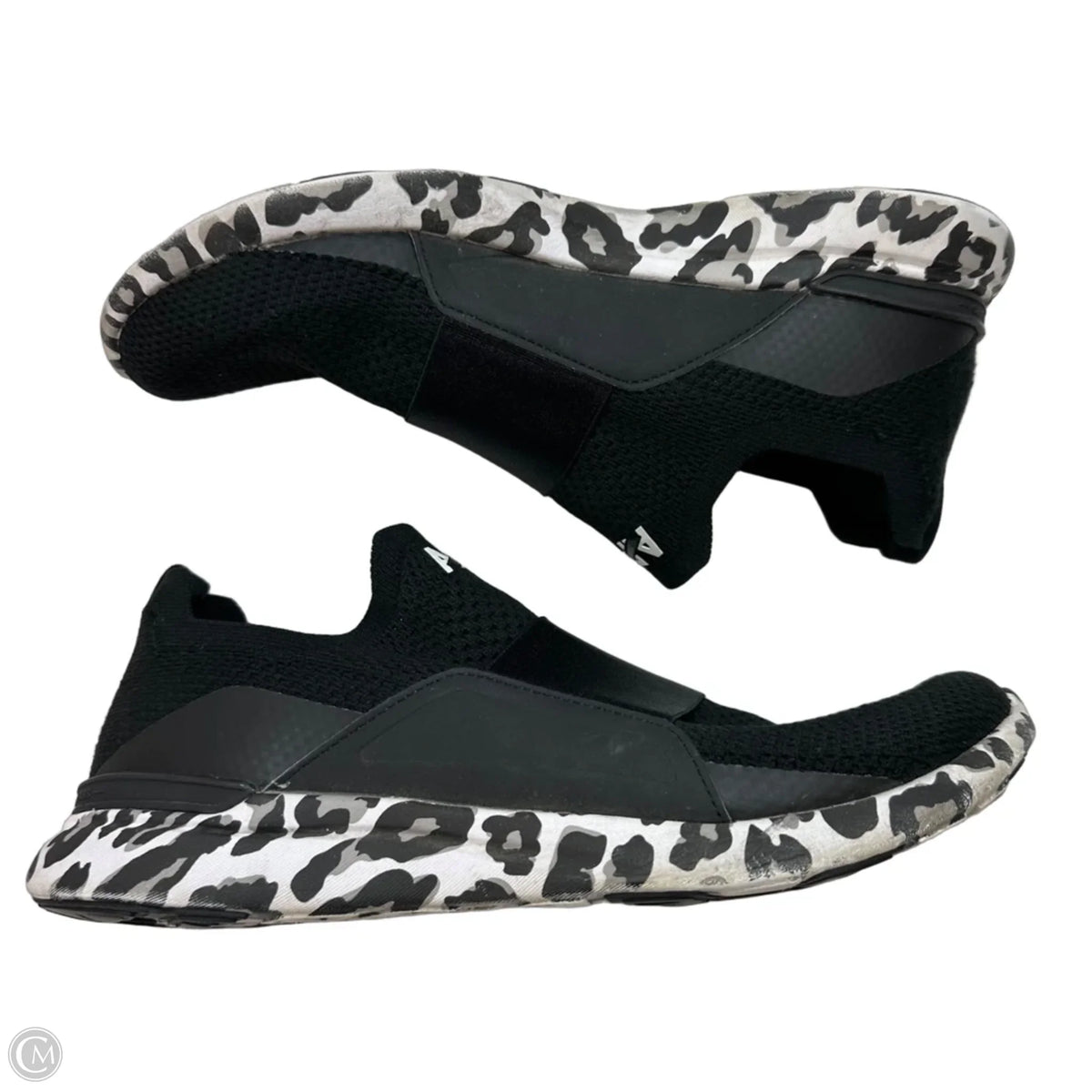 Shoes Designer By Apl In Black, Size: 8.5