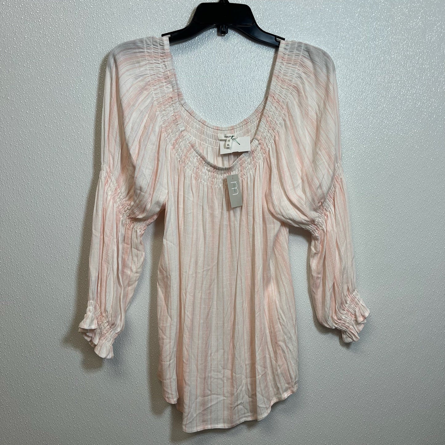 Top 3/4 Sleeve Basic By Maurices O  Size: Xl