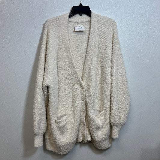 Cream Sweater Cardigan Aerie, Size L