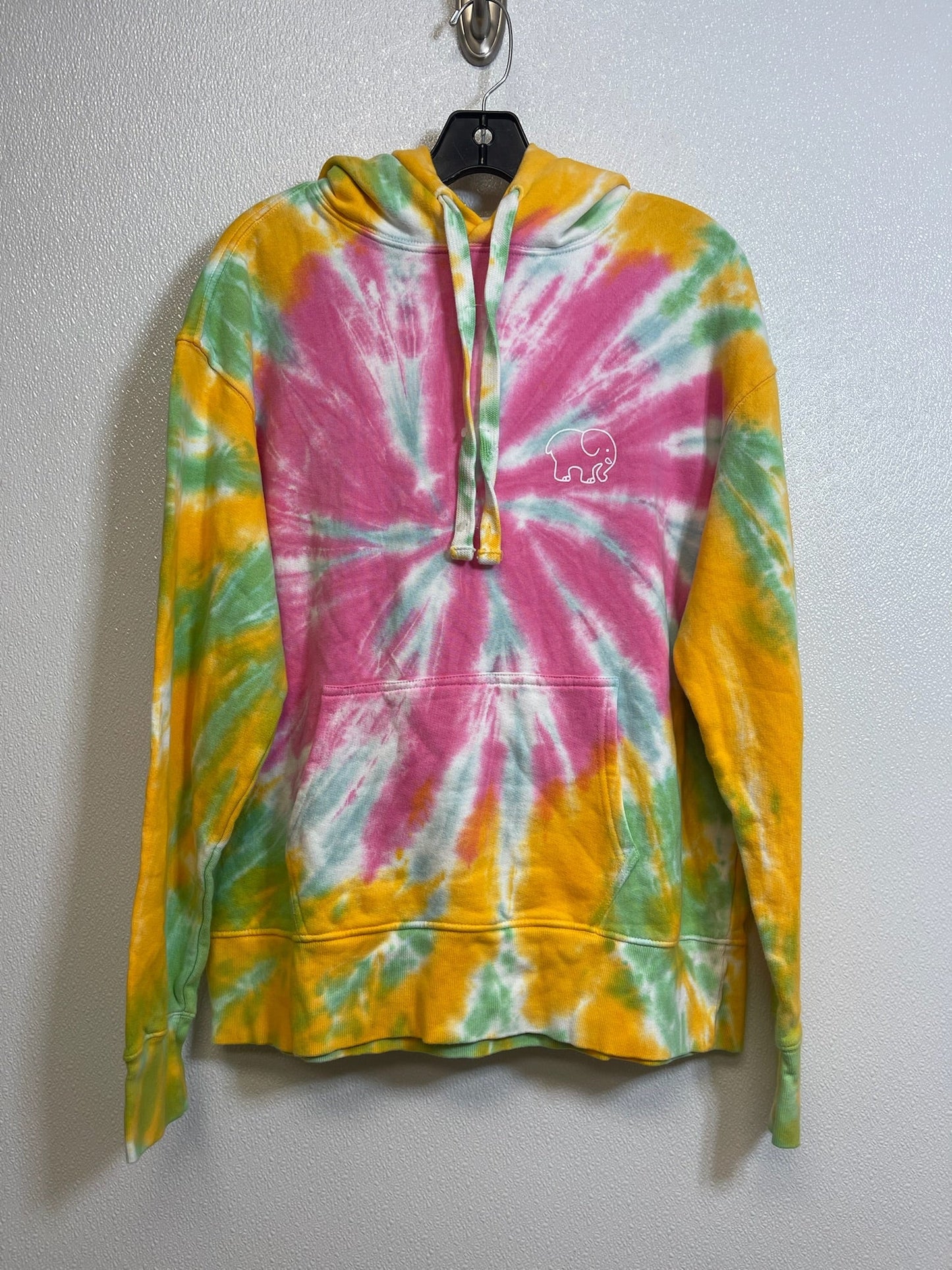 Sweatshirt Hoodie By IVORY ELLA In Tie Dye, Size: S