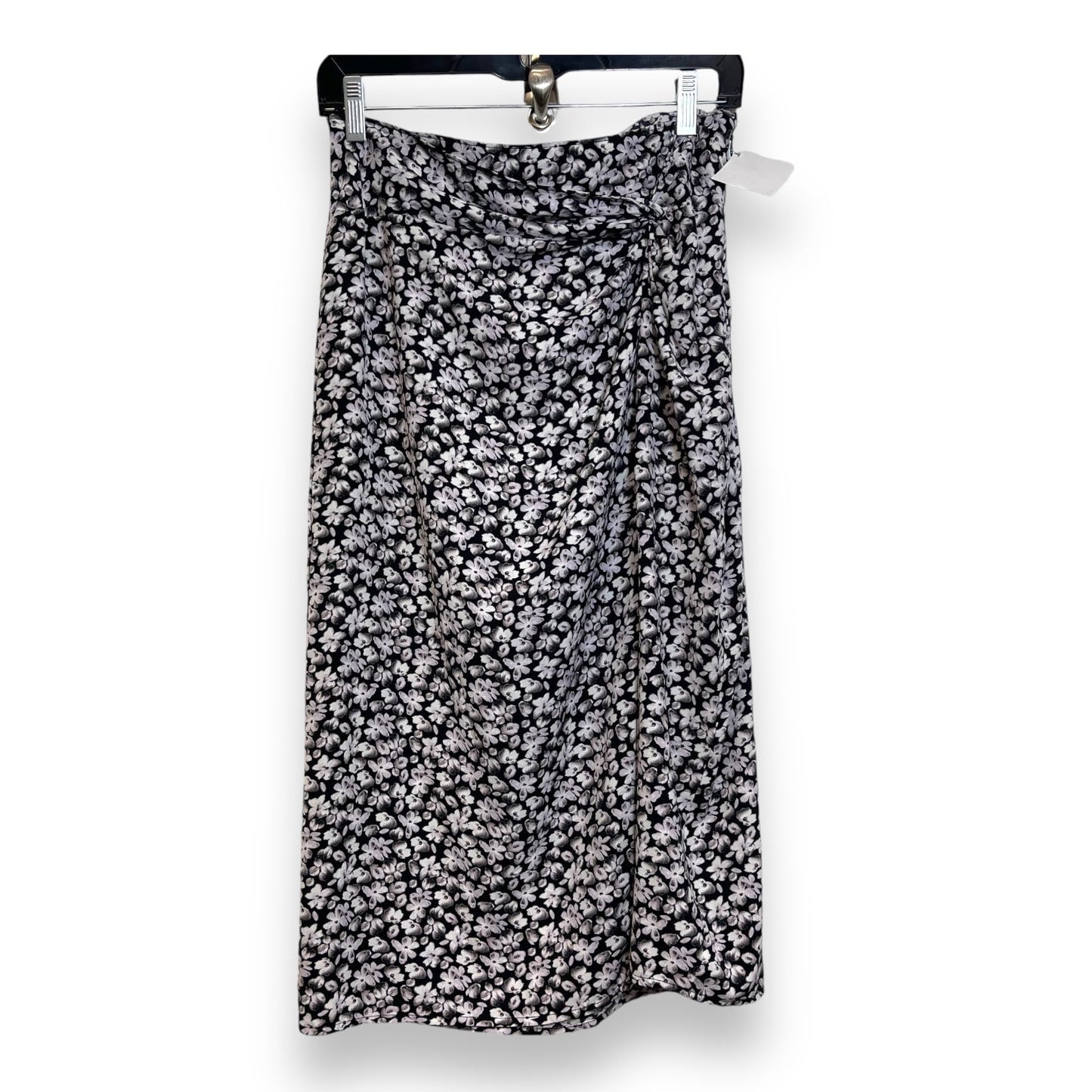 Skirt Midi By Abercrombie And Fitch In Floral Print, Size: M