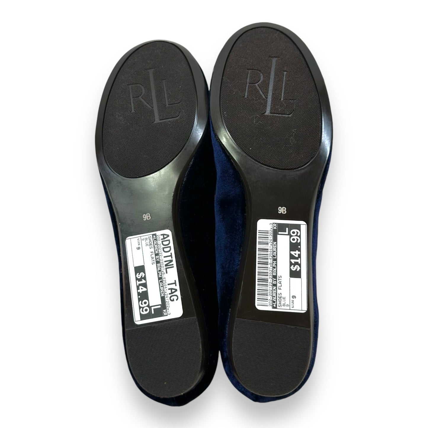 Shoes Flats By Lauren By Ralph Lauren In Blue, Size: 9