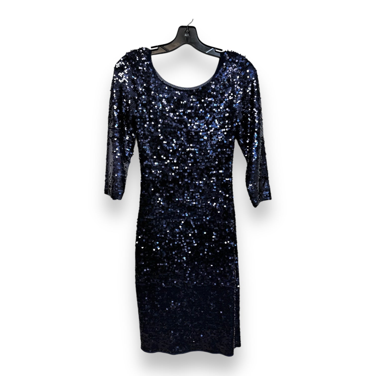 NWT L’AGENCE Auden Dress In Navy/Black Sequins good SIZE XS