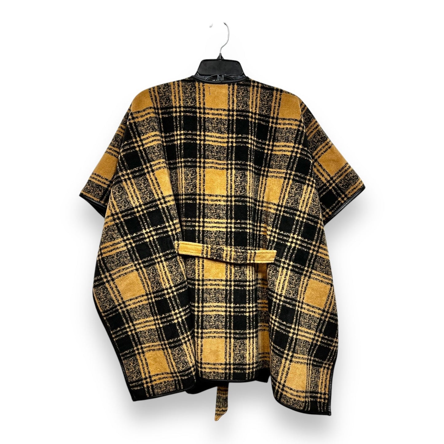 Poncho By Rachel Roy In Plaid Pattern, Size: S