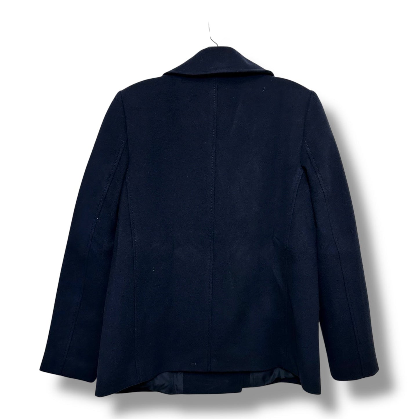 Coat Peacoat By Loft In Navy, Size: Xs