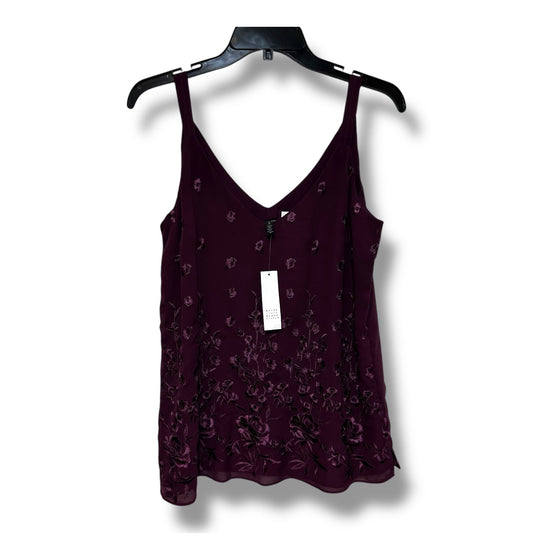 Top Sleeveless By White House Black Market In Purple, Size: S