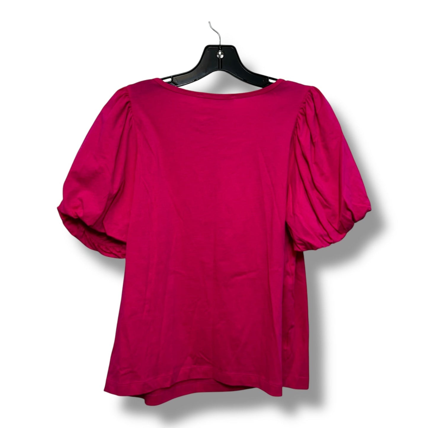 Top Short Sleeve Basic By Loft In Pink, Size: S