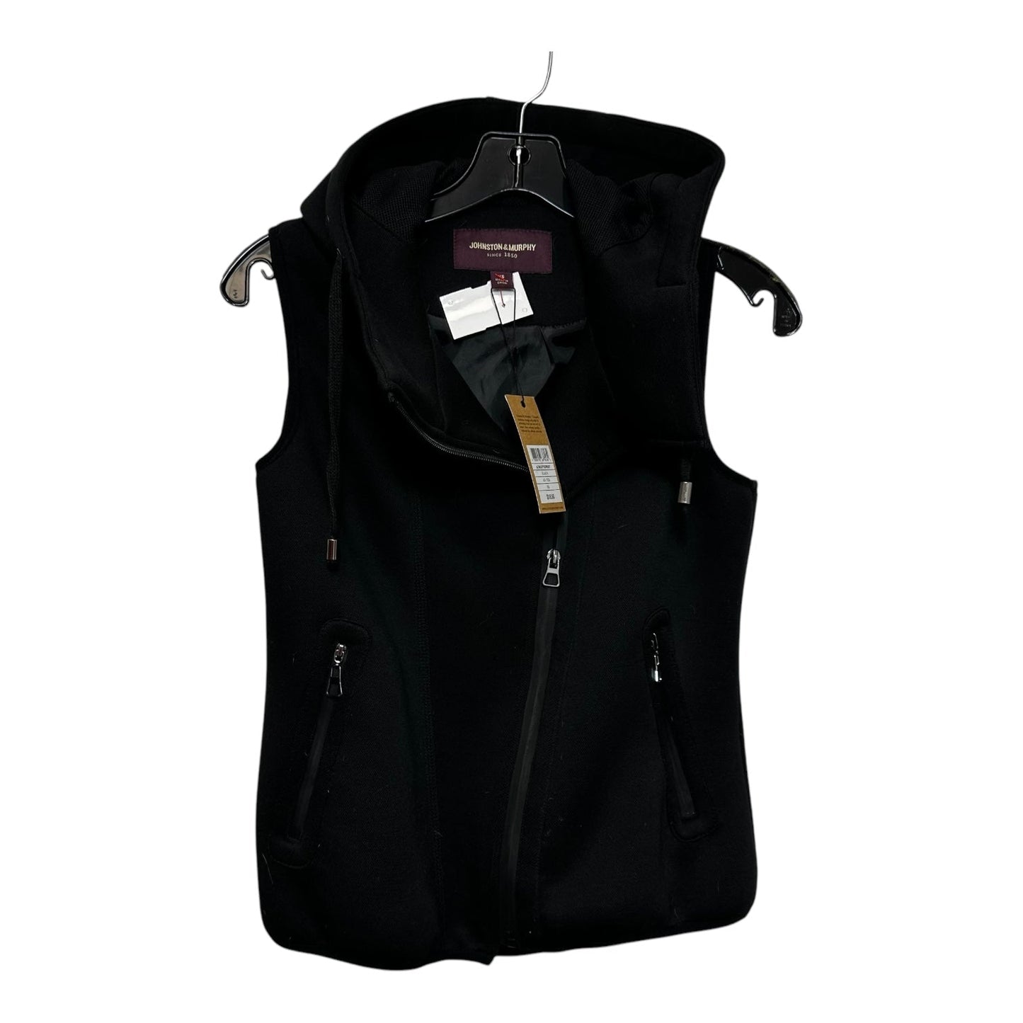 Vest Other By Johnston & Murphy In Black, Size: Xs