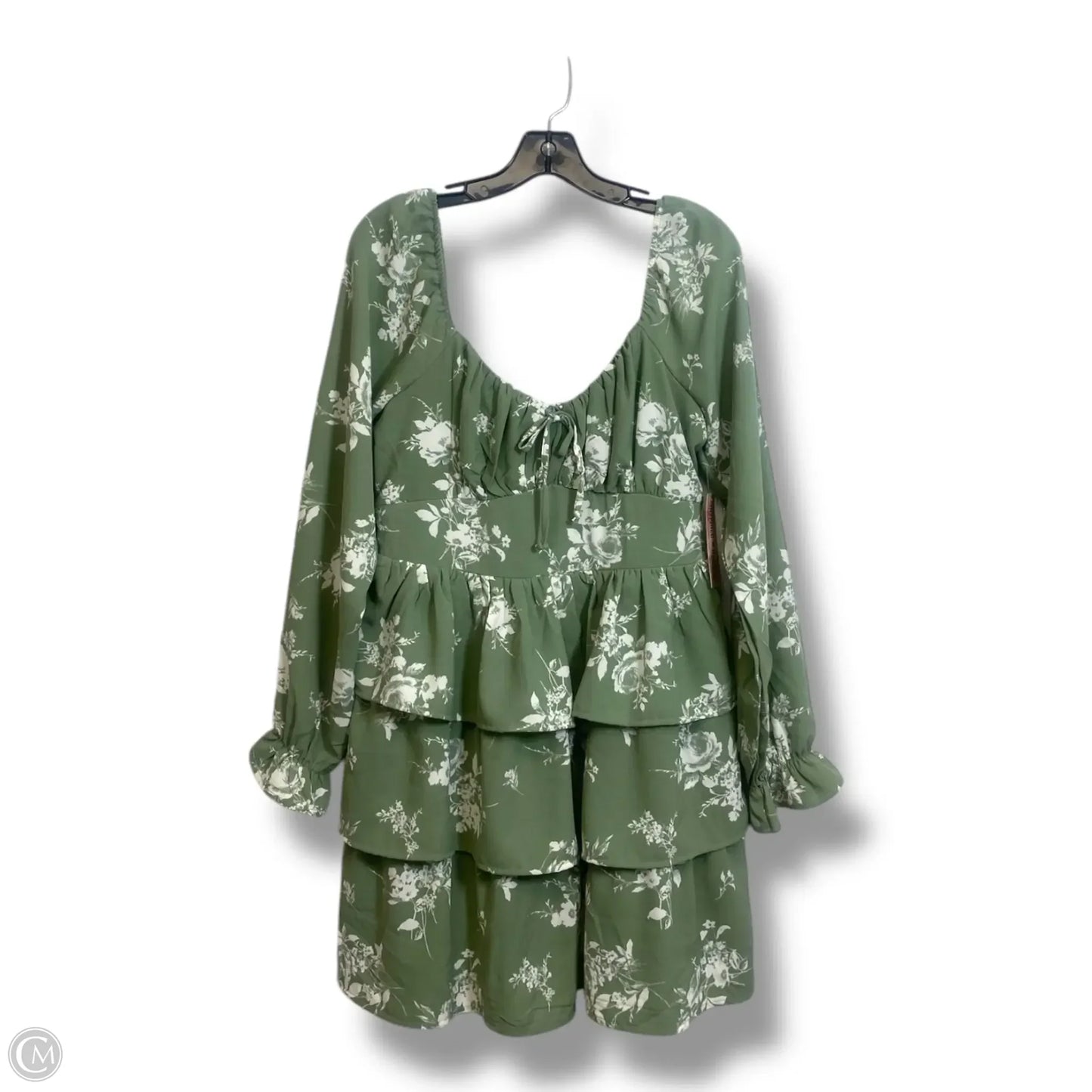 Dress Casual Short By Clothes Mentor In Green, Size: Xl