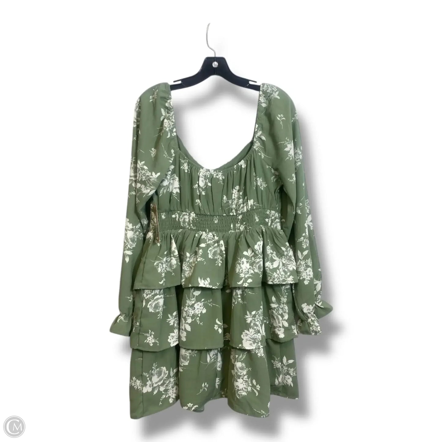 Dress Casual Short By Clothes Mentor In Green, Size: Xl