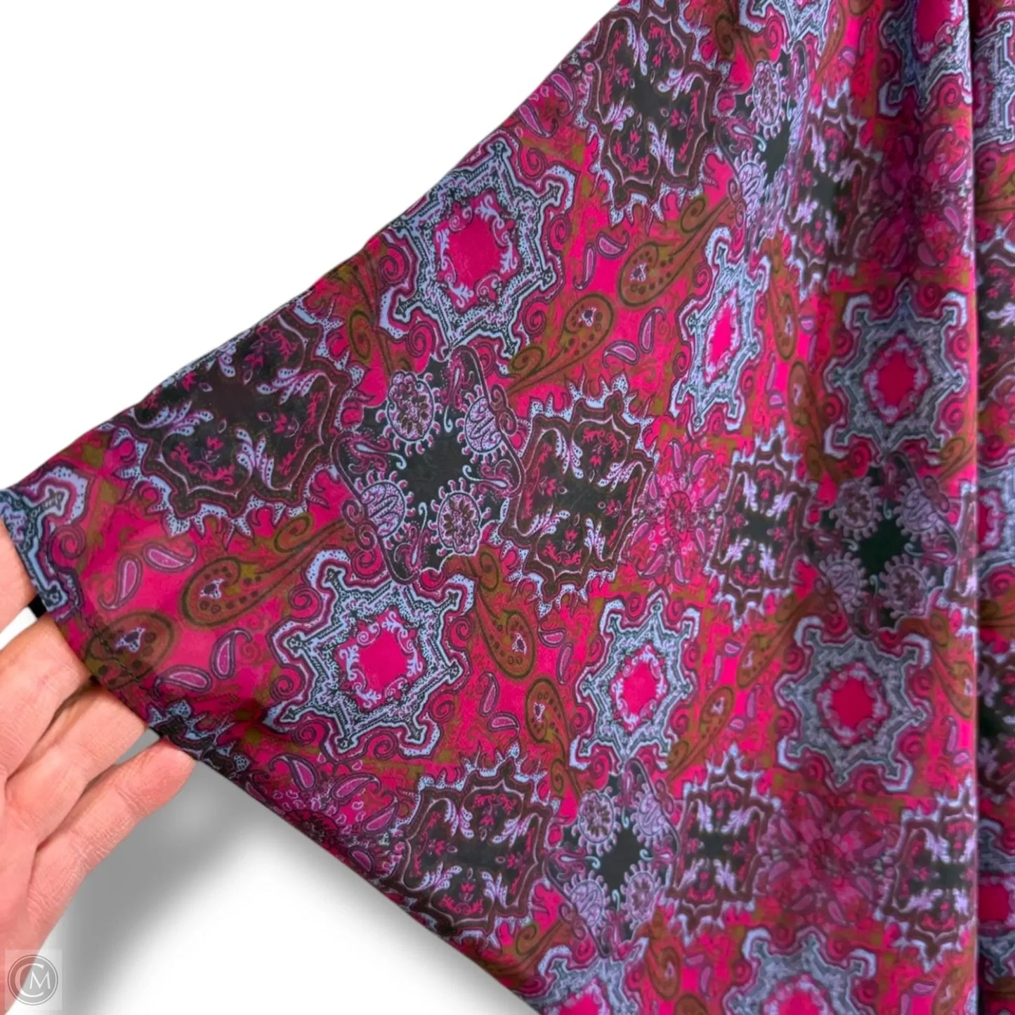 Top Long Sleeve By Cmf In Multi-colored, Size: Xs