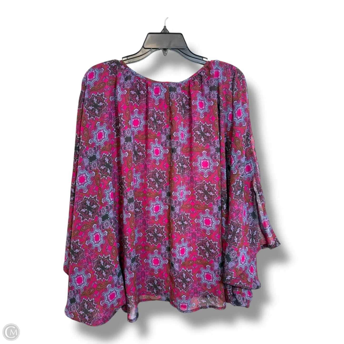 Top Long Sleeve By Cmf In Multi-colored, Size: Xs