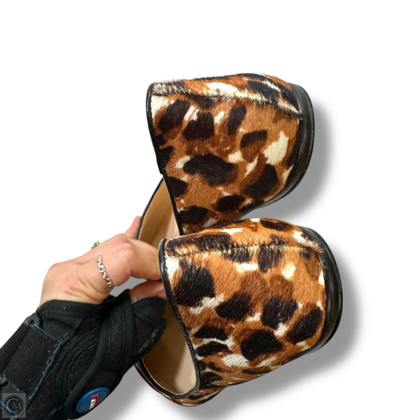 Shoes Flats By Nine West In Leopard Print, Size: 7