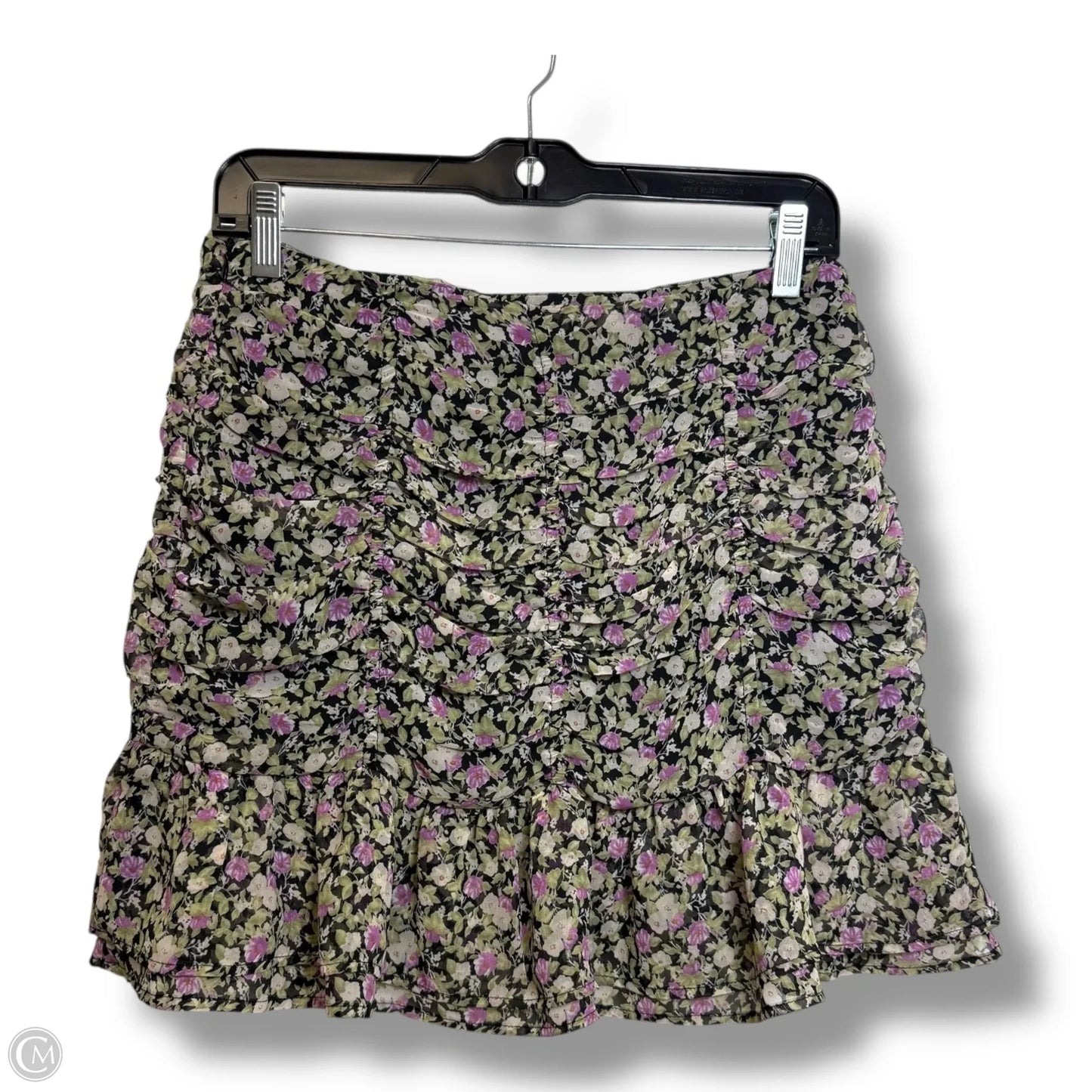 Skirt Mini & Short By Astr The Label In Floral Print, Size: M