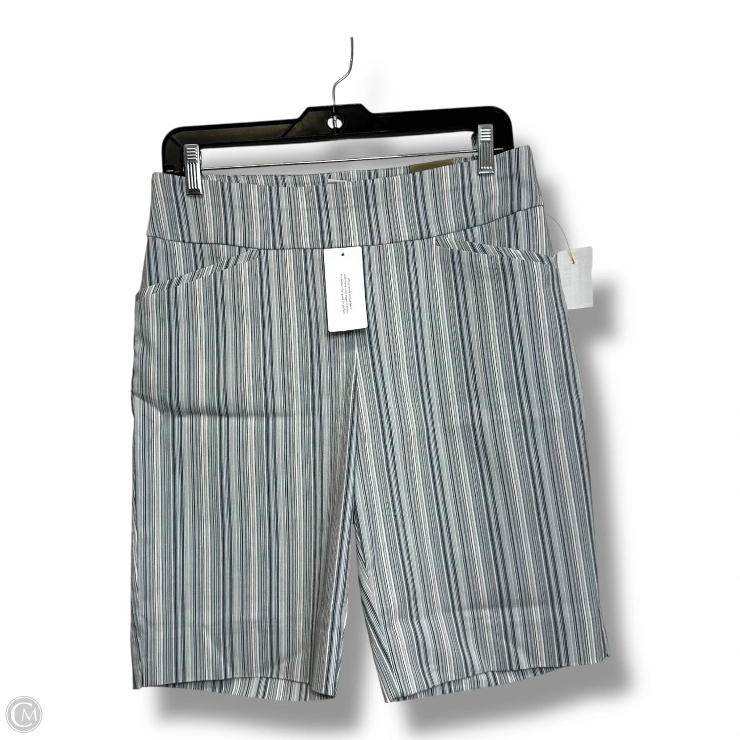 Shorts By Chicos In Striped Pattern, Size: 6
