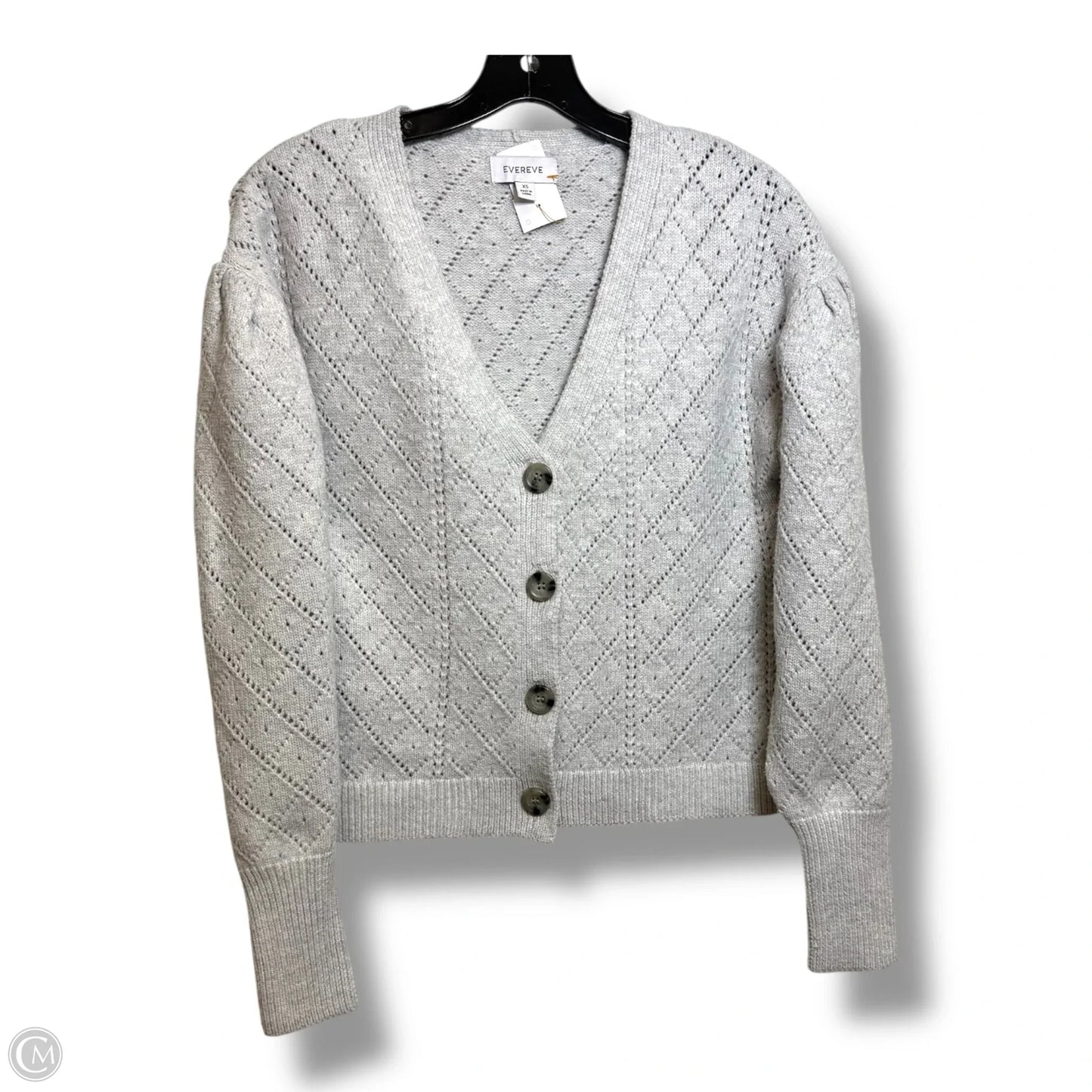 Sweater Cardigan By Evereve In Grey, Size: Xs