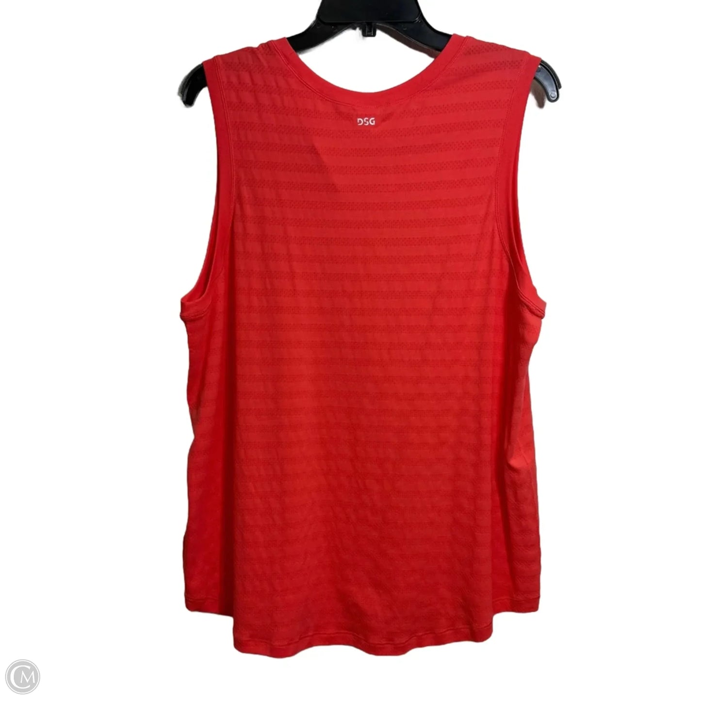 Athletic Tank Top By Dsg Outerwear In Coral, Size: Xxl