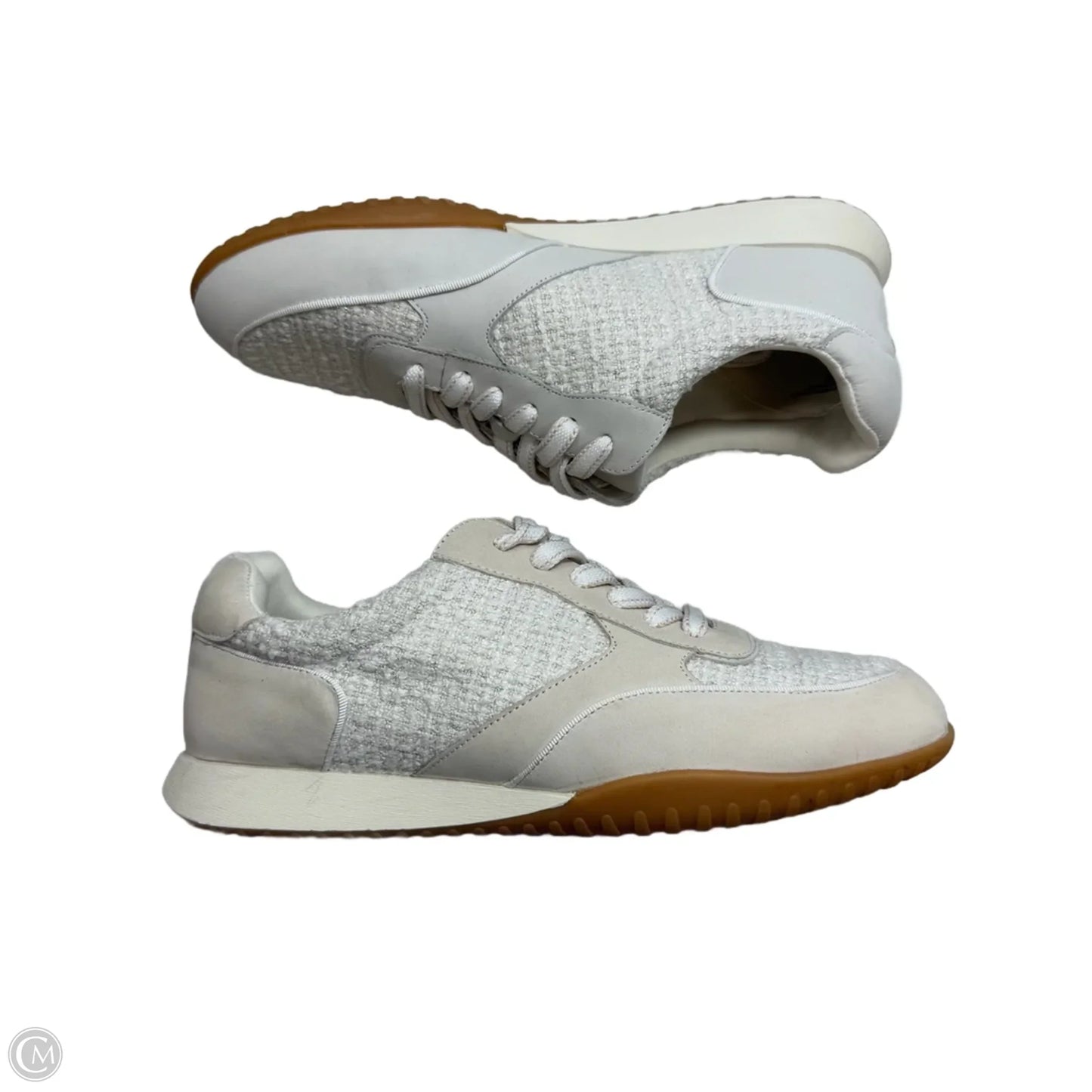 Shoes Sneakers By Giani Bernini In Ivory, Size: 8