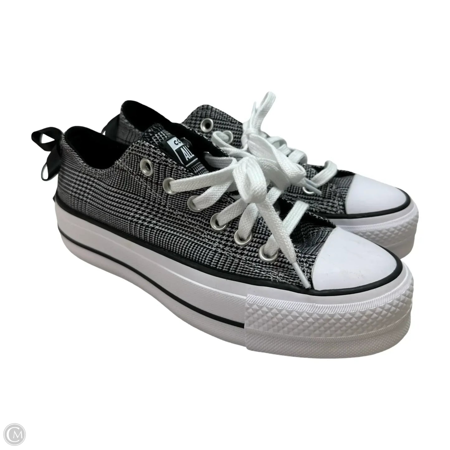Shoes Sneakers By Converse In Plaid Pattern, Size: 6