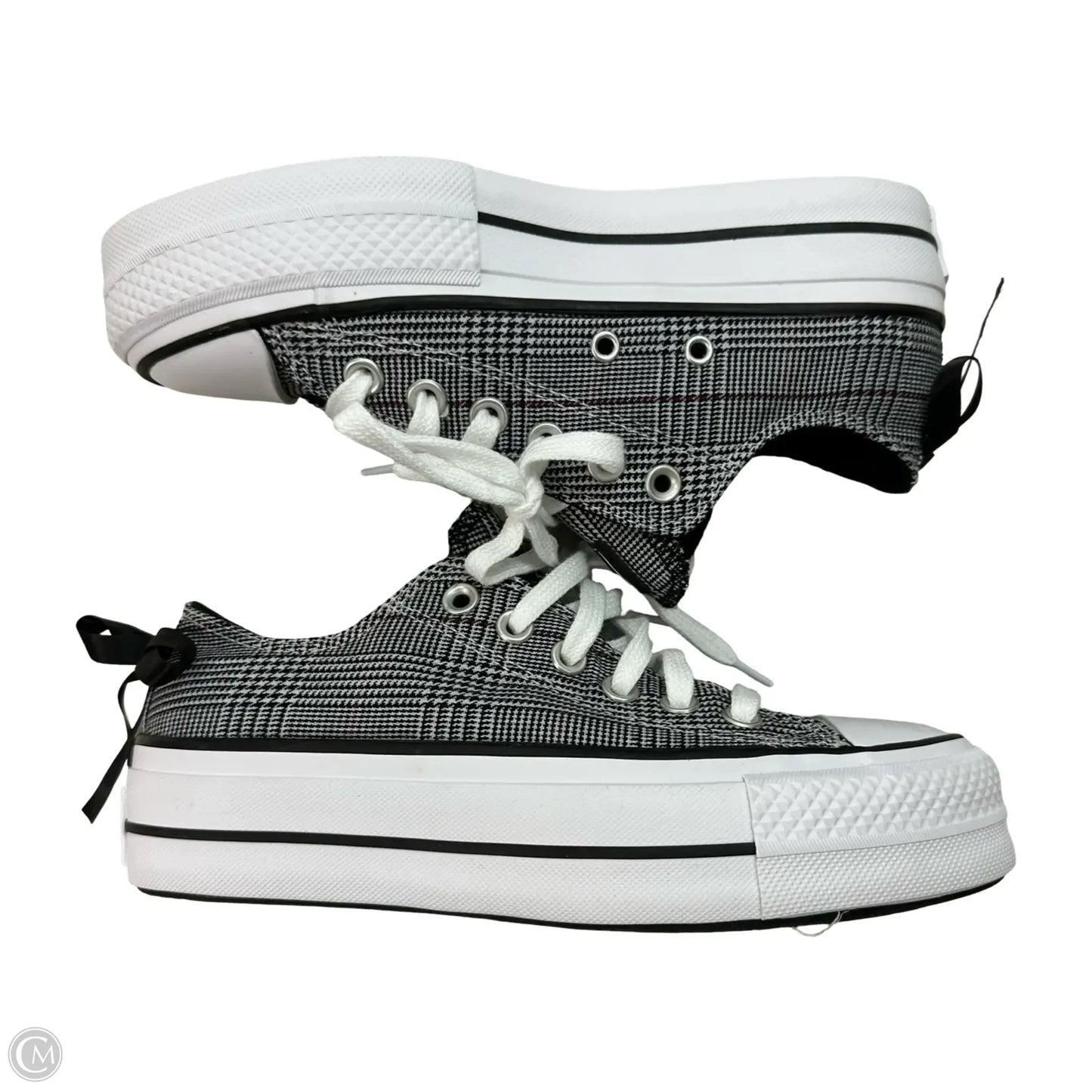 Shoes Sneakers By Converse In Plaid Pattern, Size: 6