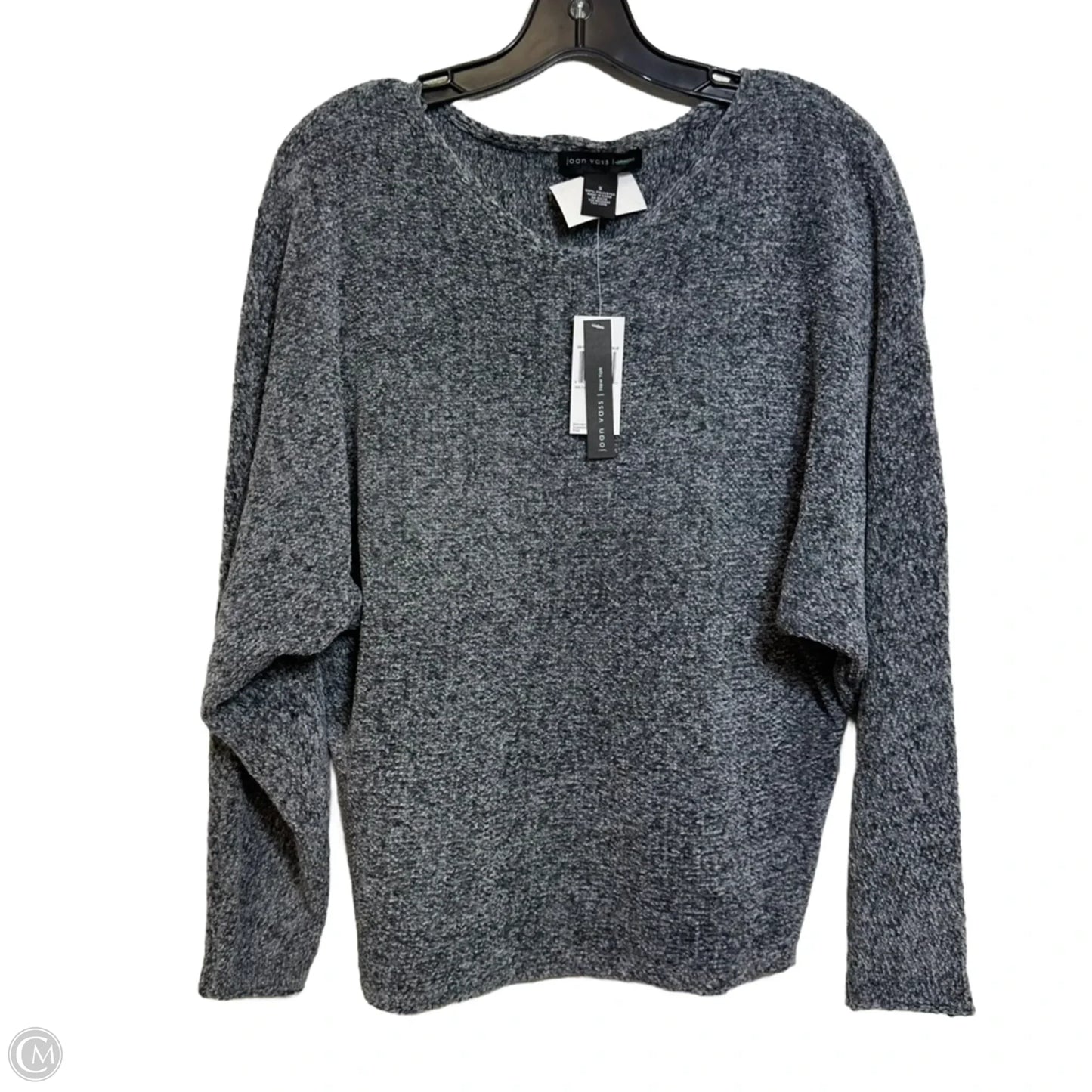 Sweater By Joan Vass In Grey, Size: S
