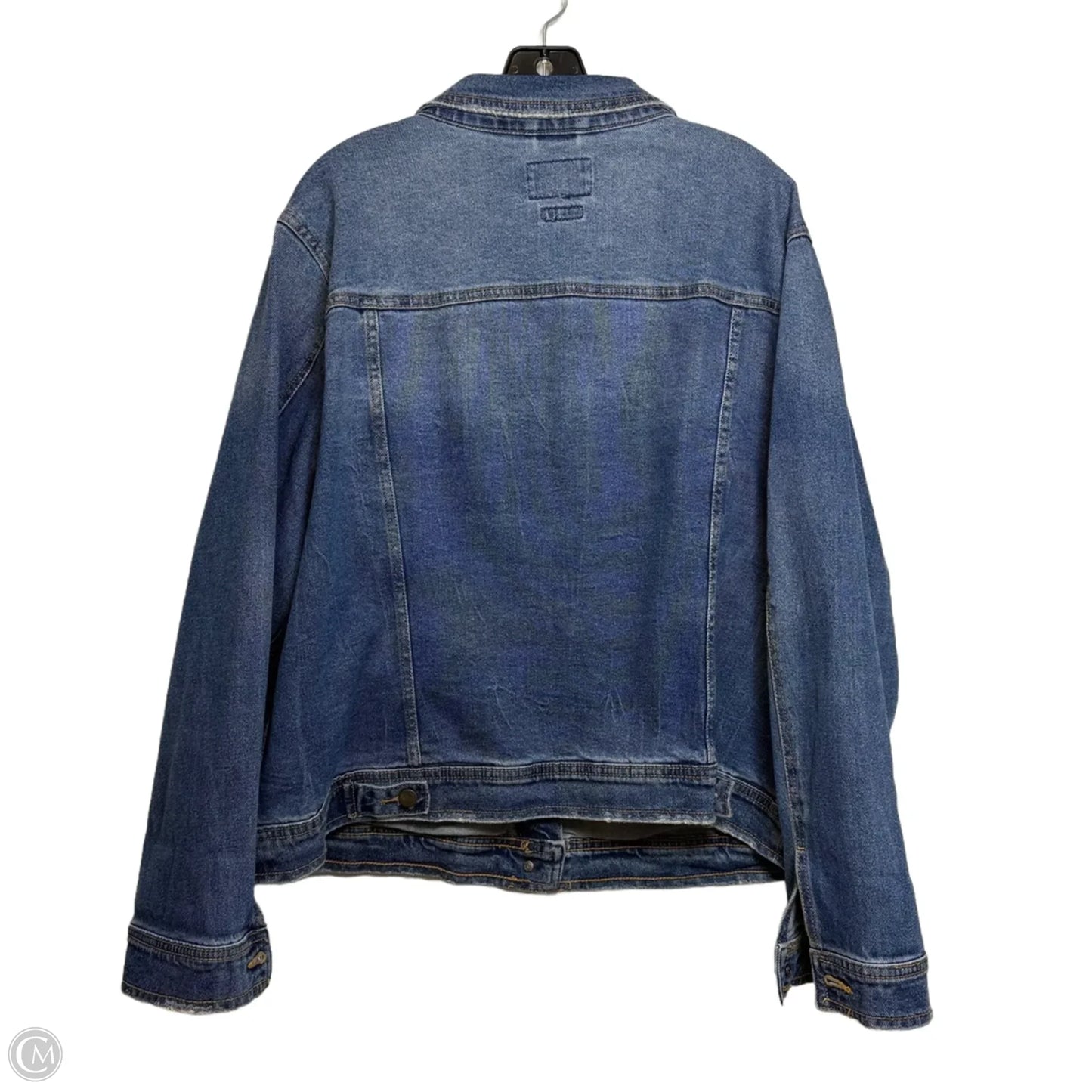 Jacket Denim By Universal Thread In Blue Denim, Size: 2x