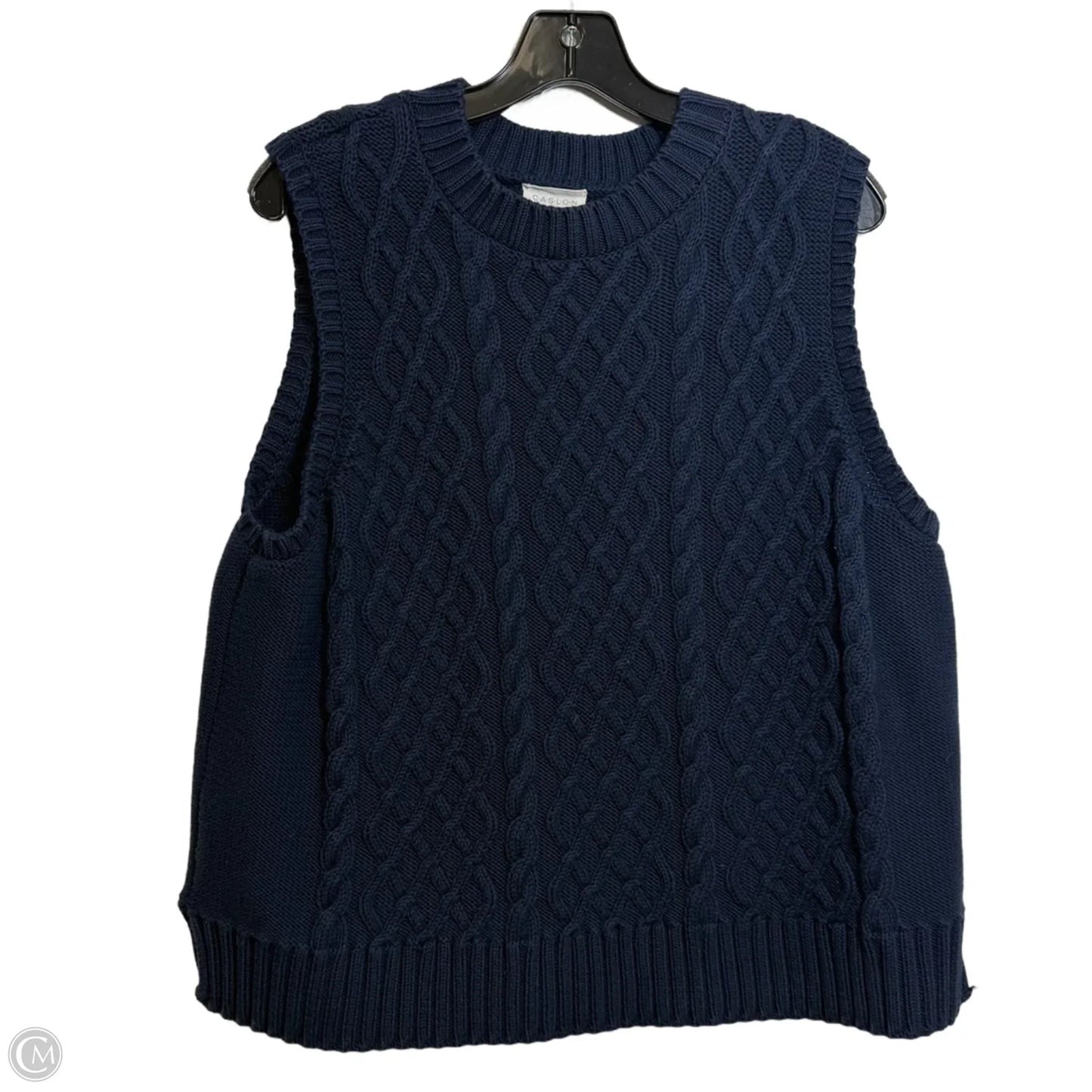 Vest Sweater By Caslon In Navy, Size: 2x