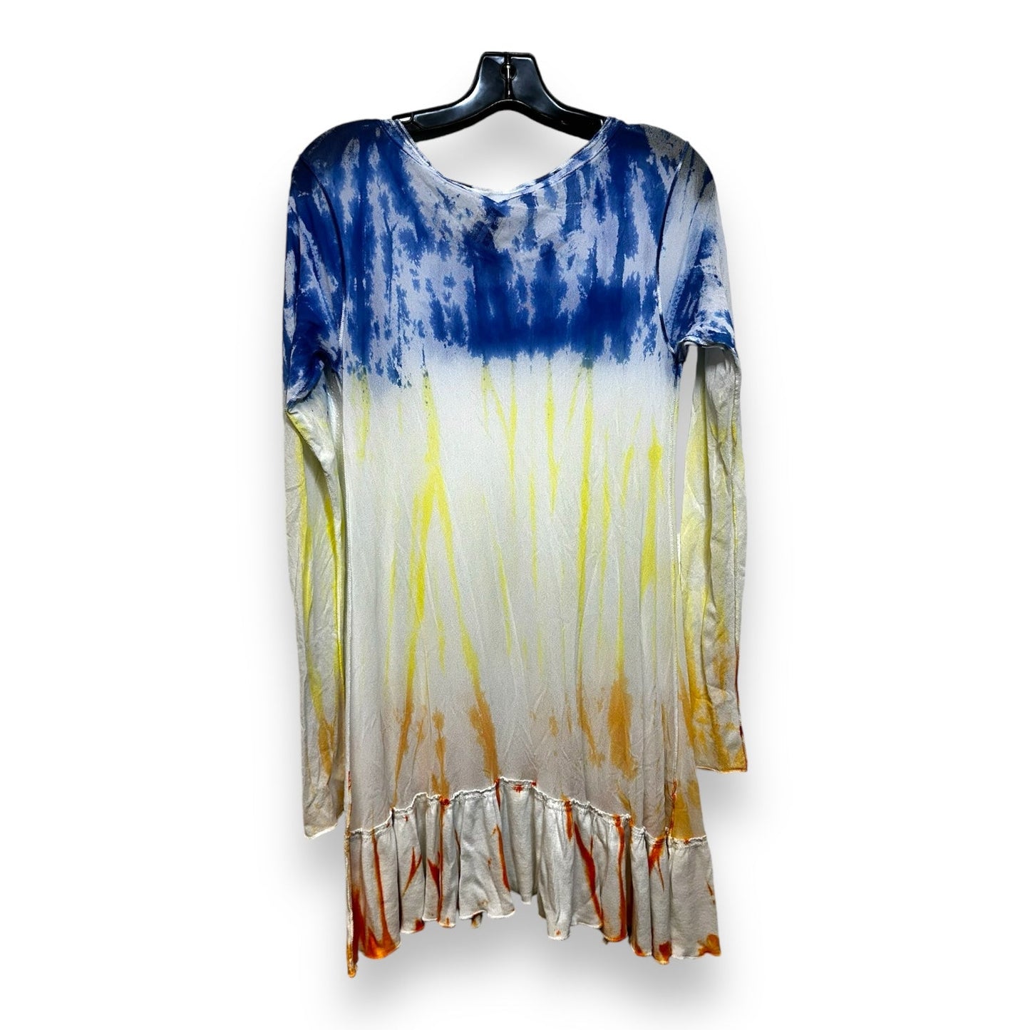 Top Long Sleeve By Clothes Mentor In Tie Dye Print, Size: L