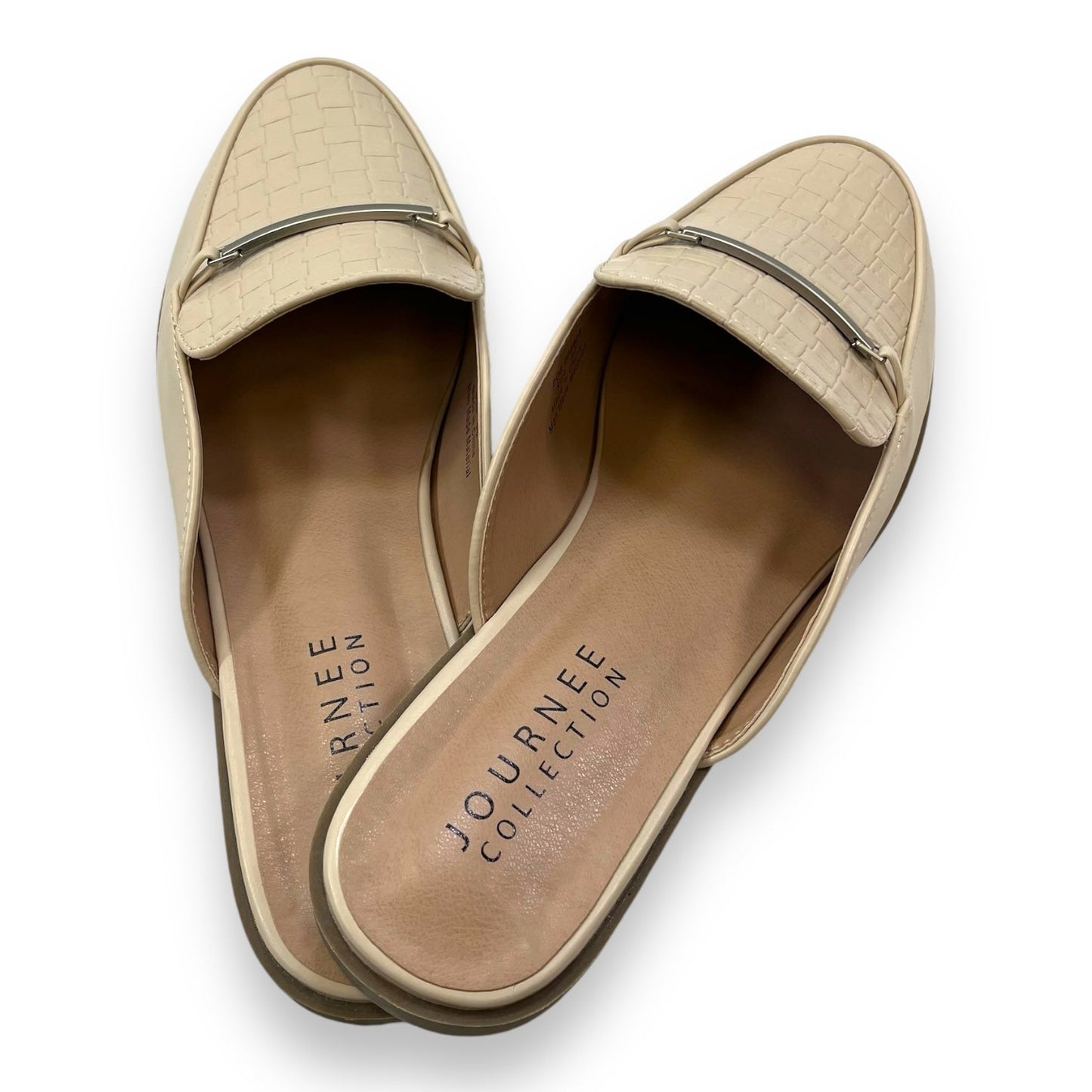 Shoes Flats By Journee In Beige, Size: 9.5