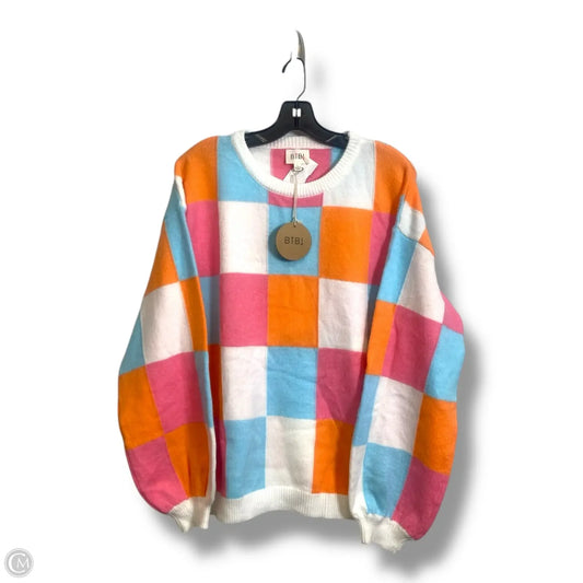 Sweater By Bibi In Multi-colored, Size: L