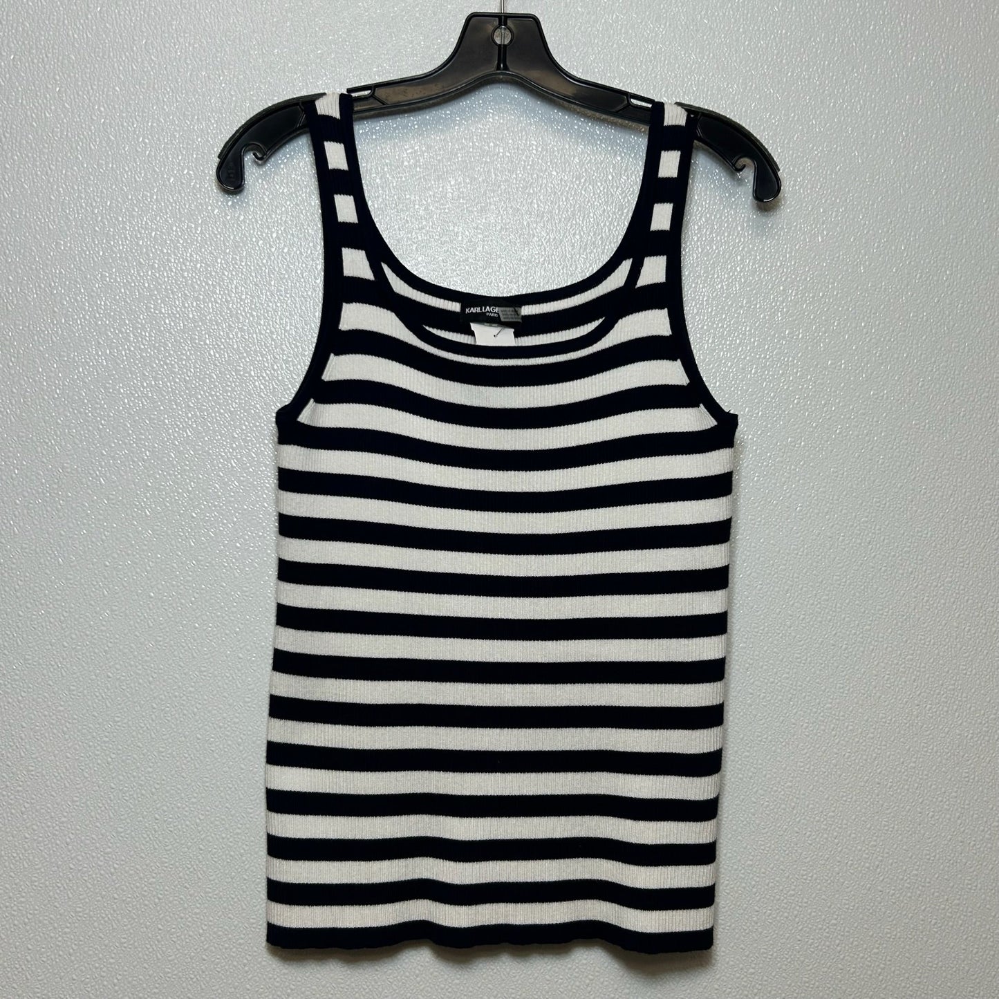 Striped Top Sleeveless Karl Lagerfeld, Size M