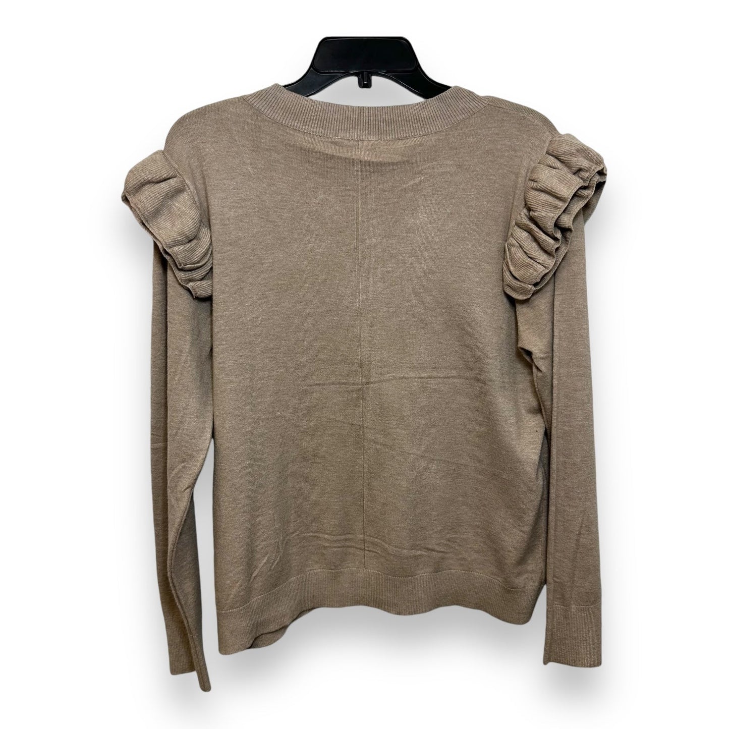 Top Long Sleeve By Clothes Mentor In Taupe, Size: Xl