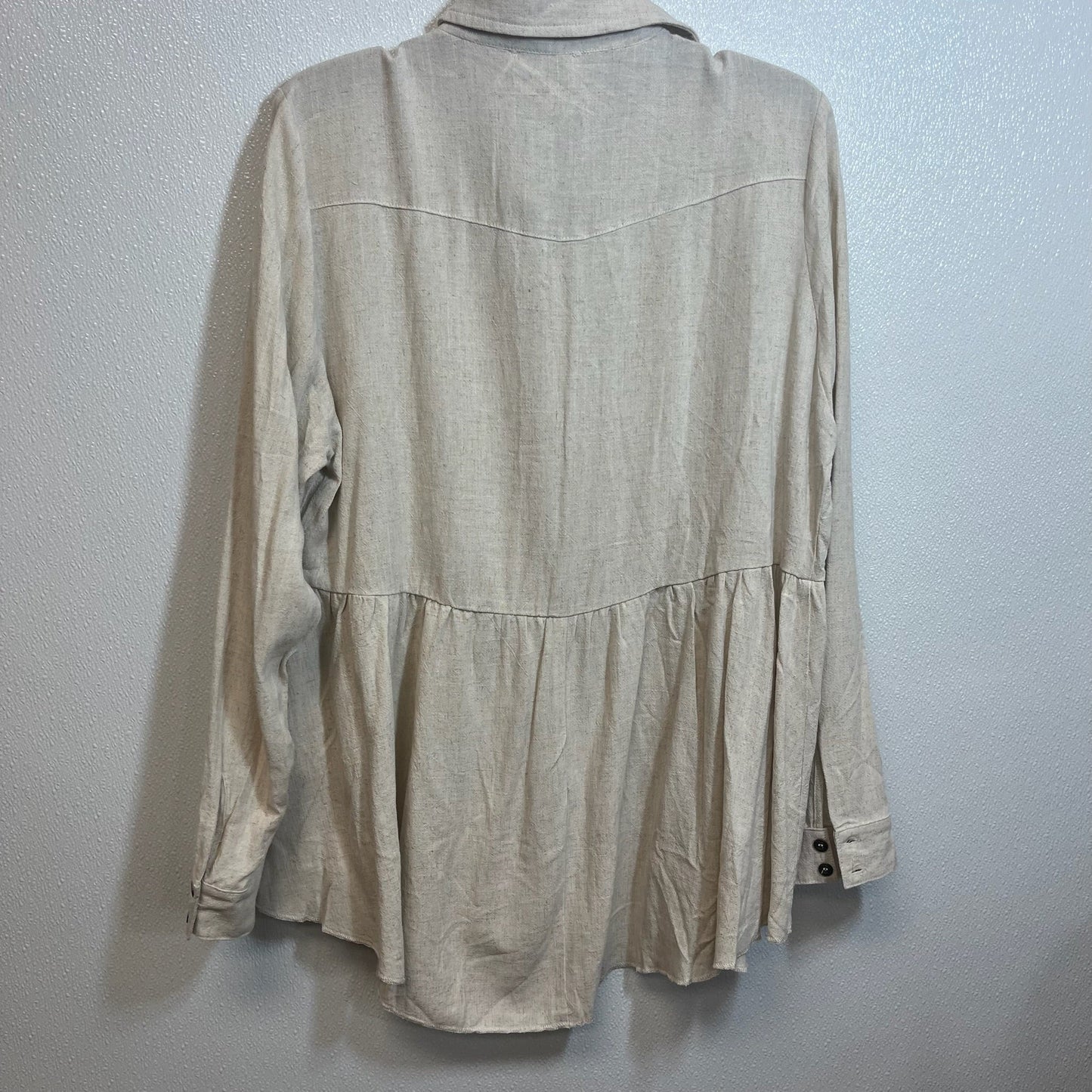 Top Long Sleeve Basic By Umgee  Size: Xl