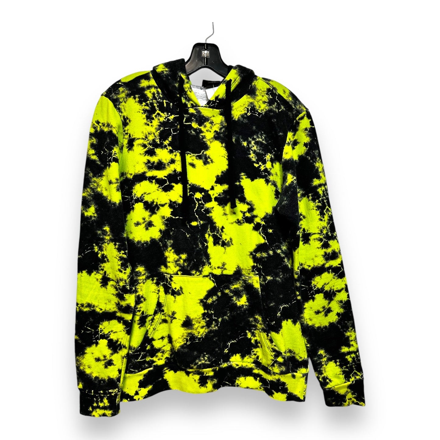 Sweatshirt Hoodie By Clothes Mentor In Tie Dye, Size: L