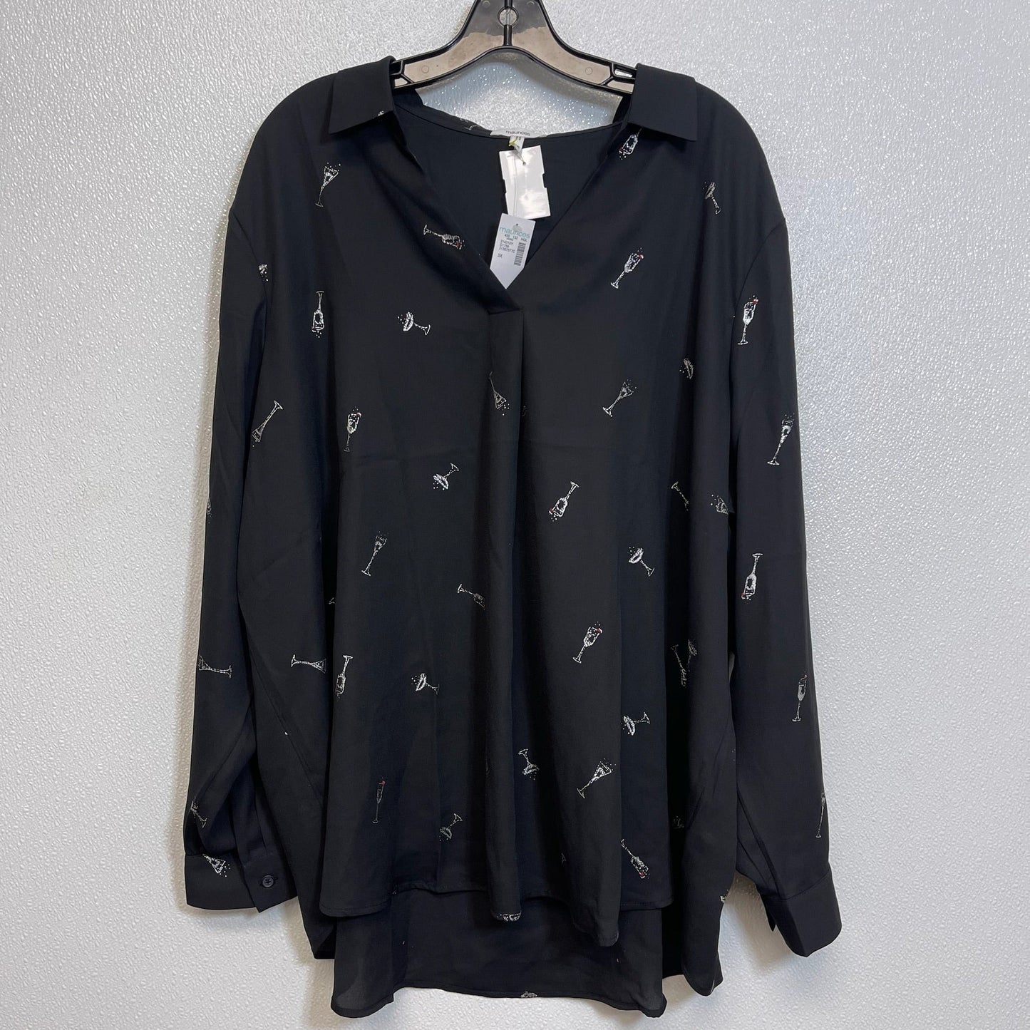 Top Long Sleeve By Maurices O  Size: 3x