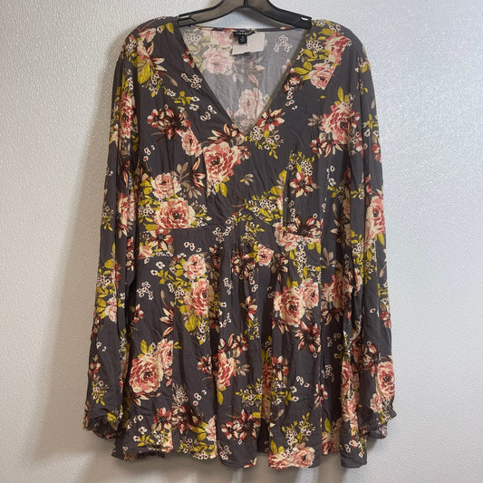 Top Long Sleeve By Torrid  Size: 3