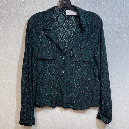 Top Long Sleeve By Clothes Mentor In Snakeskin Print, Size: S