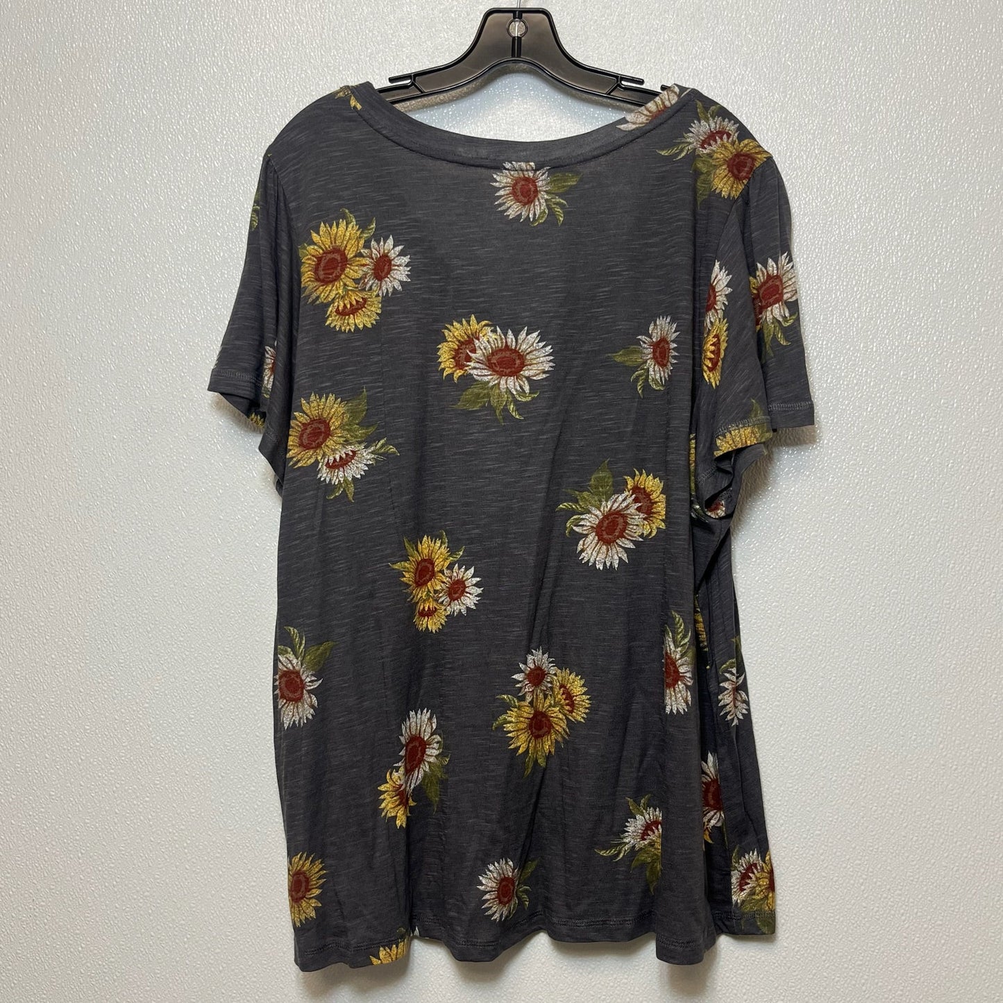 Floral Top Short Sleeve Maurices, Size 2