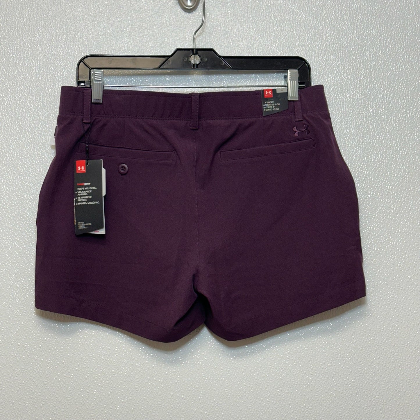 Shorts By Under Armour In Burgundy, Size: 10