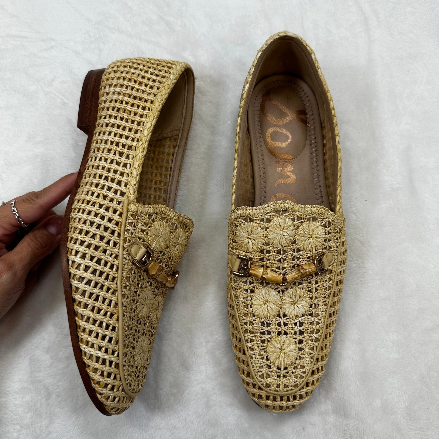 Shoes Flats Other By Sam Edelman In Straw, Size: 9