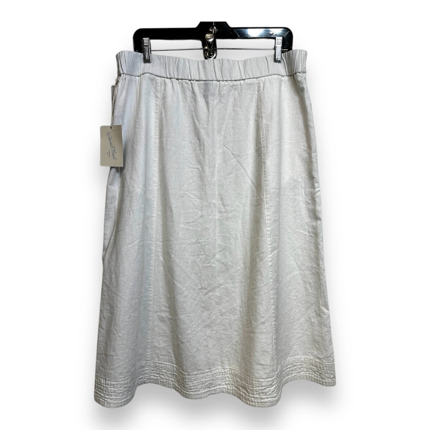 Skirt Maxi By Universal Thread In White, Size: L