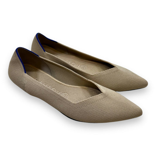 Shoes Flats By Rothys In Tan, Size: 7.5