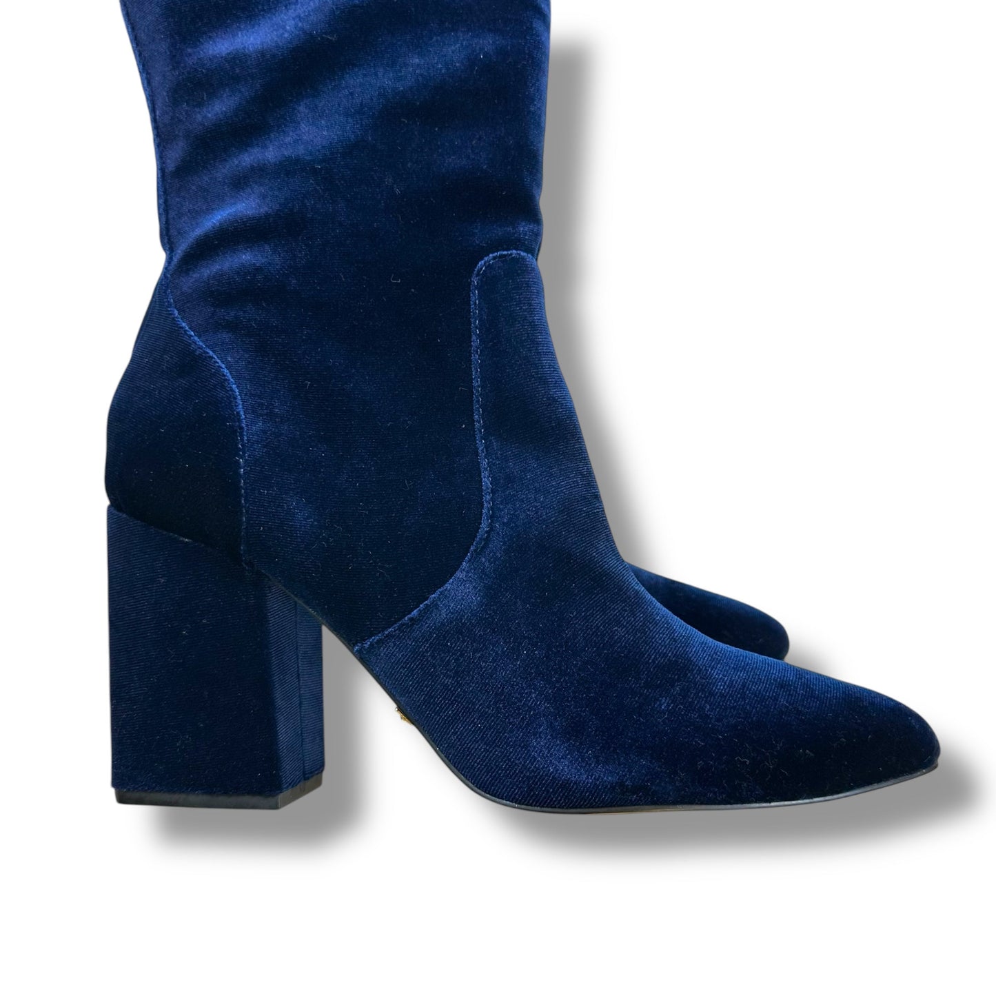 Boots Ankle Heels By Kensie In Blue, Size: 9