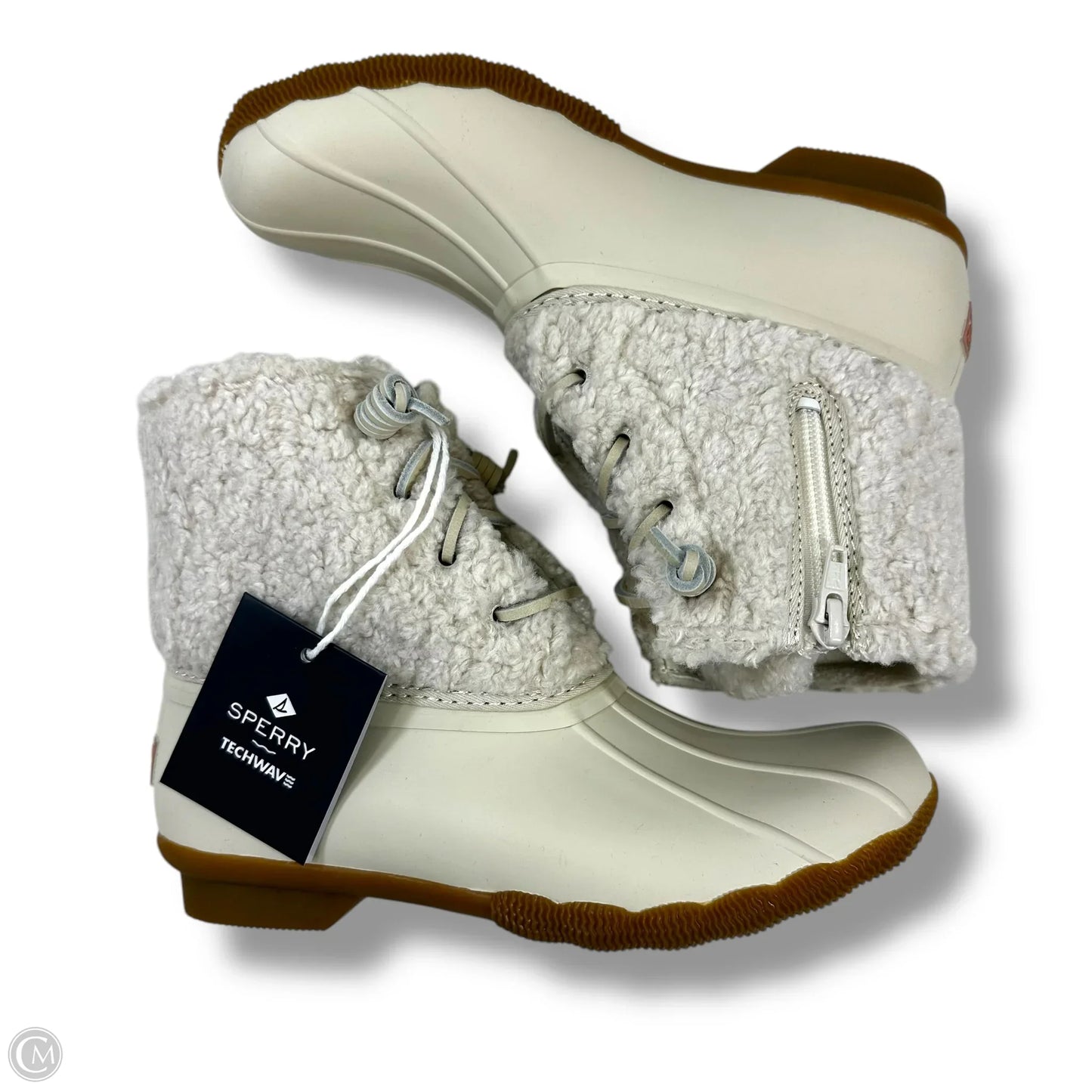 Boots Rain By Sperry In Cream, Size: 6