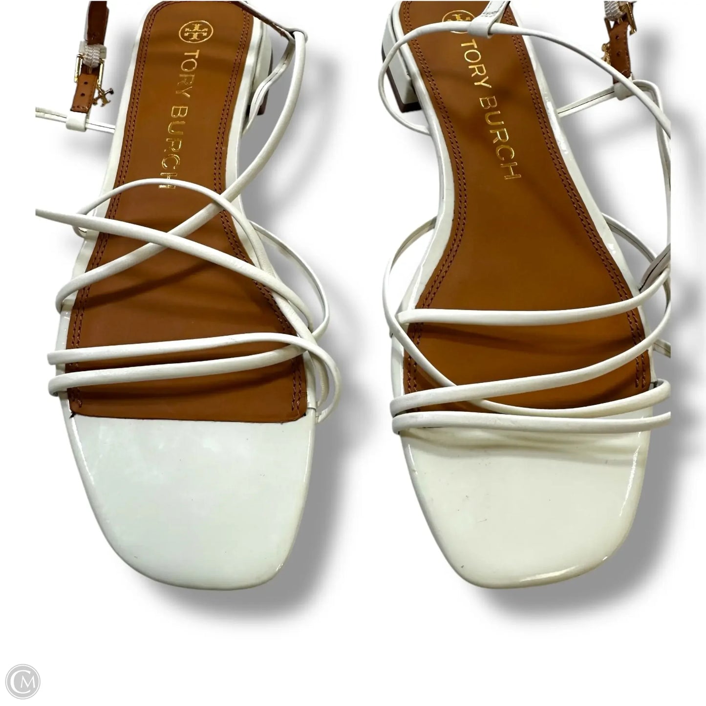 Sandals Designer By Tory Burch In White, Size: 9