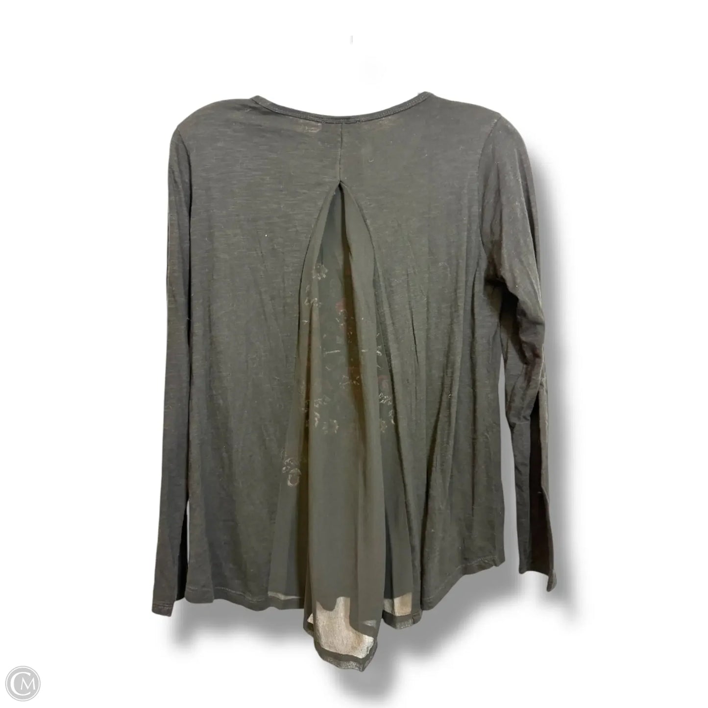 Top Long Sleeve By Lucky Brand In Black, Size: S