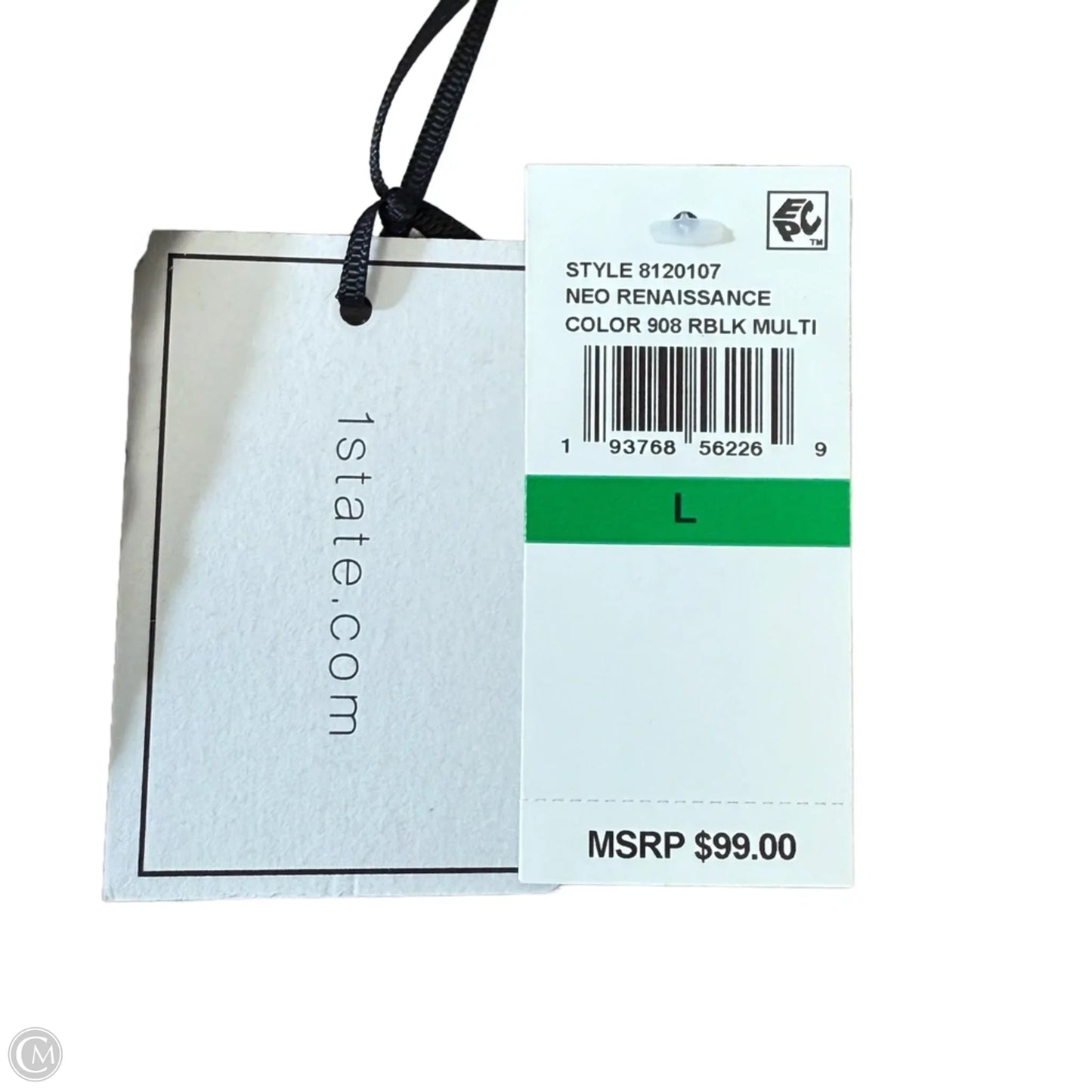 Top Long Sleeve By 1.state In Floral Print, Size: L