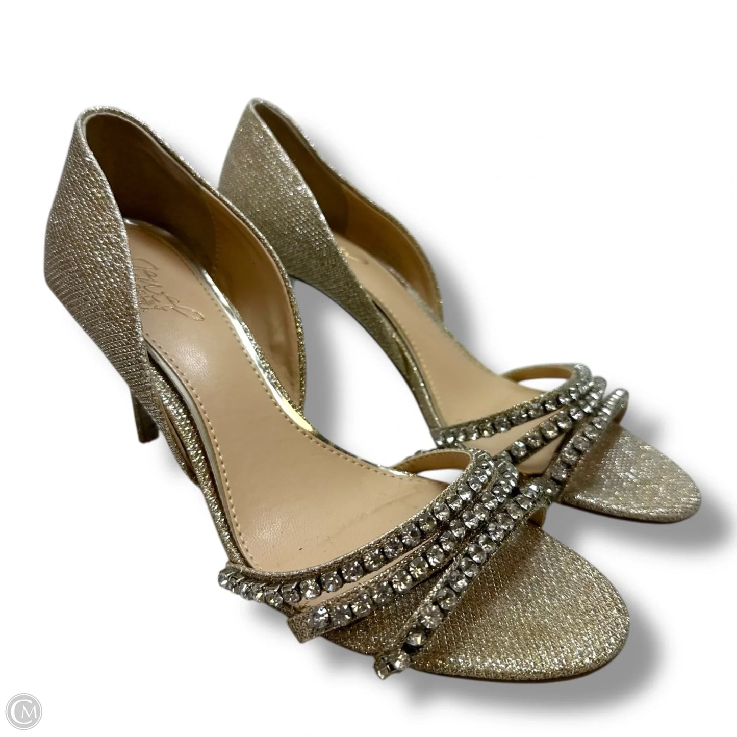 Shoes Heels Stiletto By Jewell In Gold, Size: 7