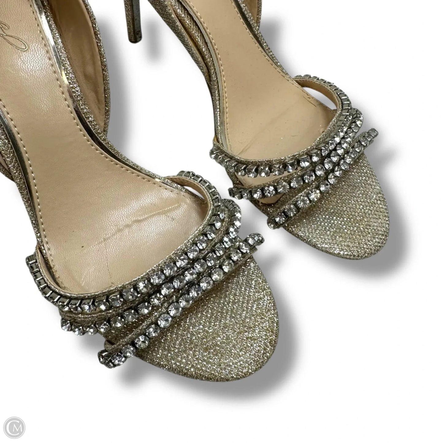 Shoes Heels Stiletto By Jewell In Gold, Size: 7